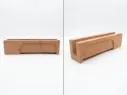 Gargola O Desagüe Cuadrada De Cantera (50cm largo)